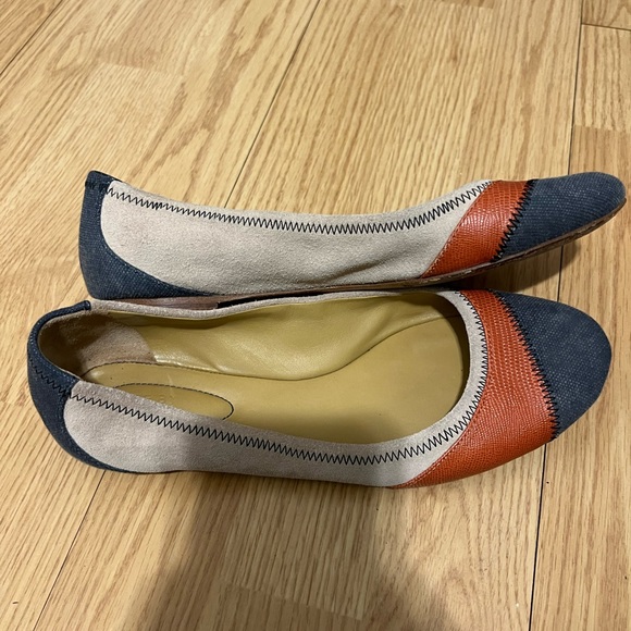 See By Chloe Vero Cuoio Tri-Colour Flats - Picture 2 of 3